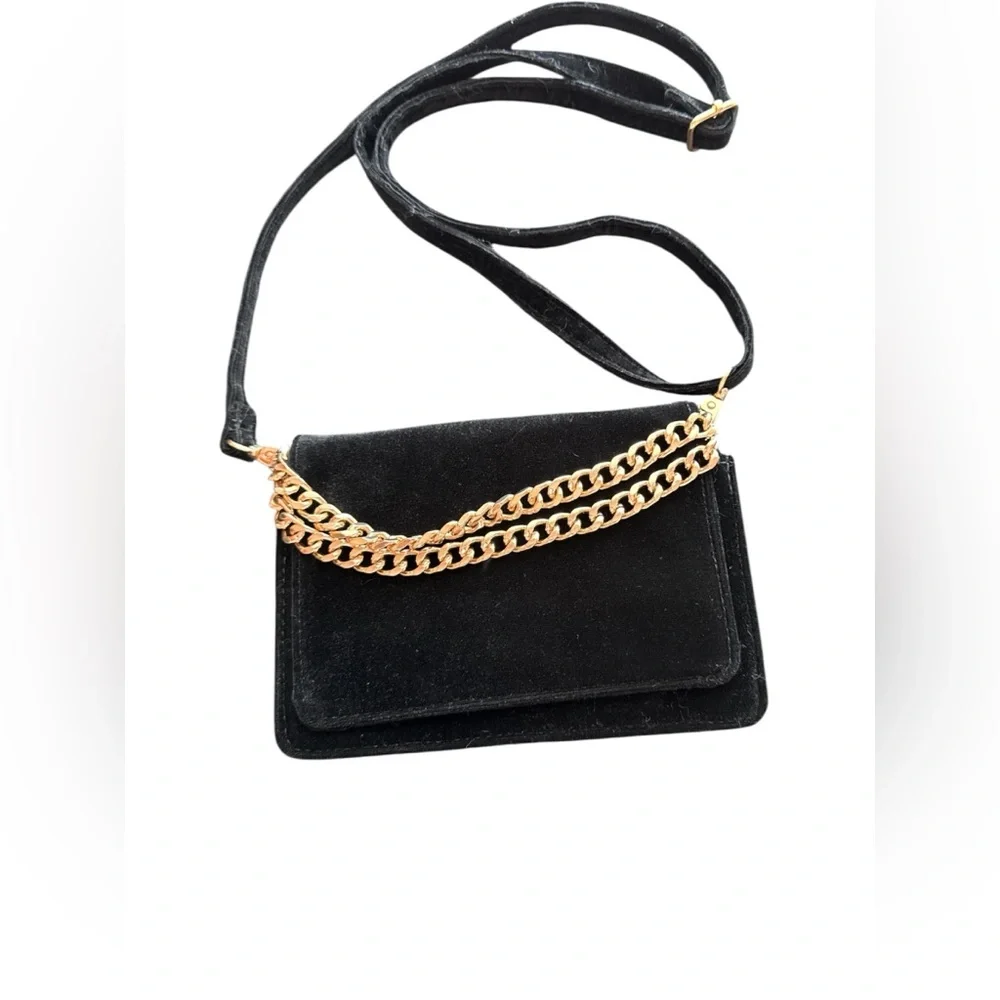 Anthropologie Velvet Crossbody
Wallet Bag Chain‎ - Picture 4 of 7
